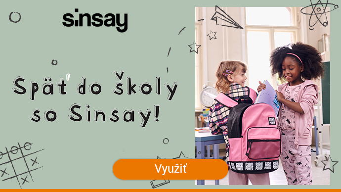 Sinsay - Späť do školy!