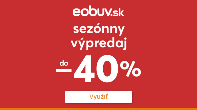 Eobuv - Sezónny výpredaj do -40 %