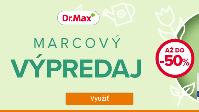 Dr.Max - Marcový výpredaj až do -50 %