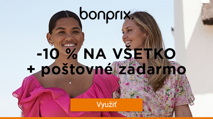 Bonprix - 10 % na celý nákup