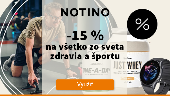Notino - Zdravie a šport -15 %