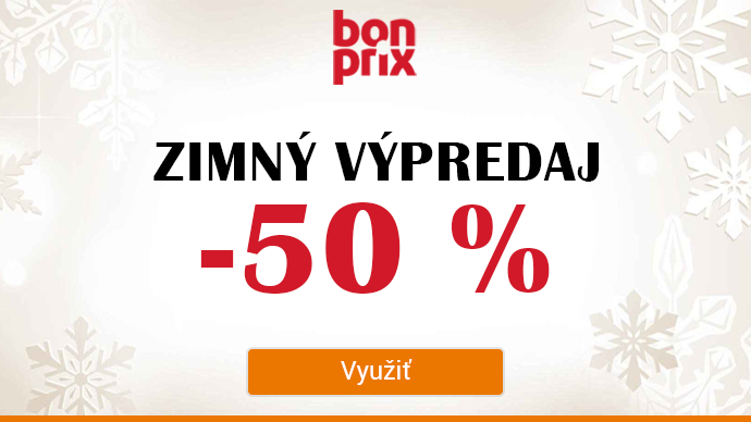 Bonprix - Zimný výpredaj do -50 %