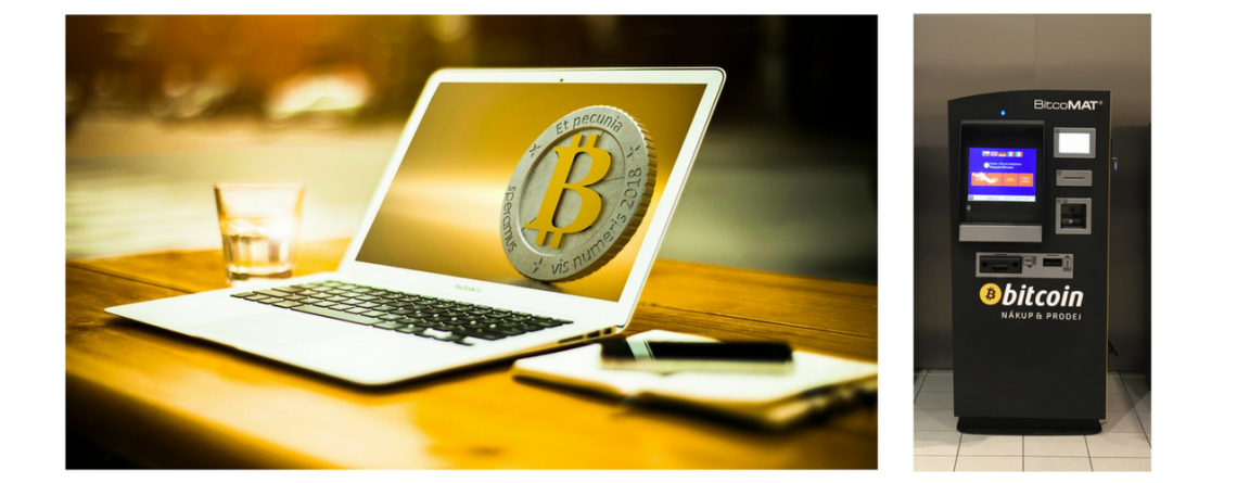 Bitcoiny - online aplikácia, bitcoin bankomaty