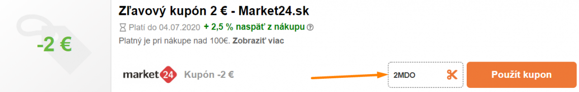 market24.sk kupón