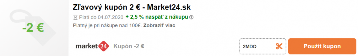 market24 kupón