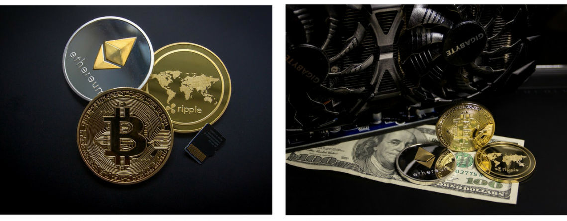 Kryptomeny - bitcoin, ethereum, ripple