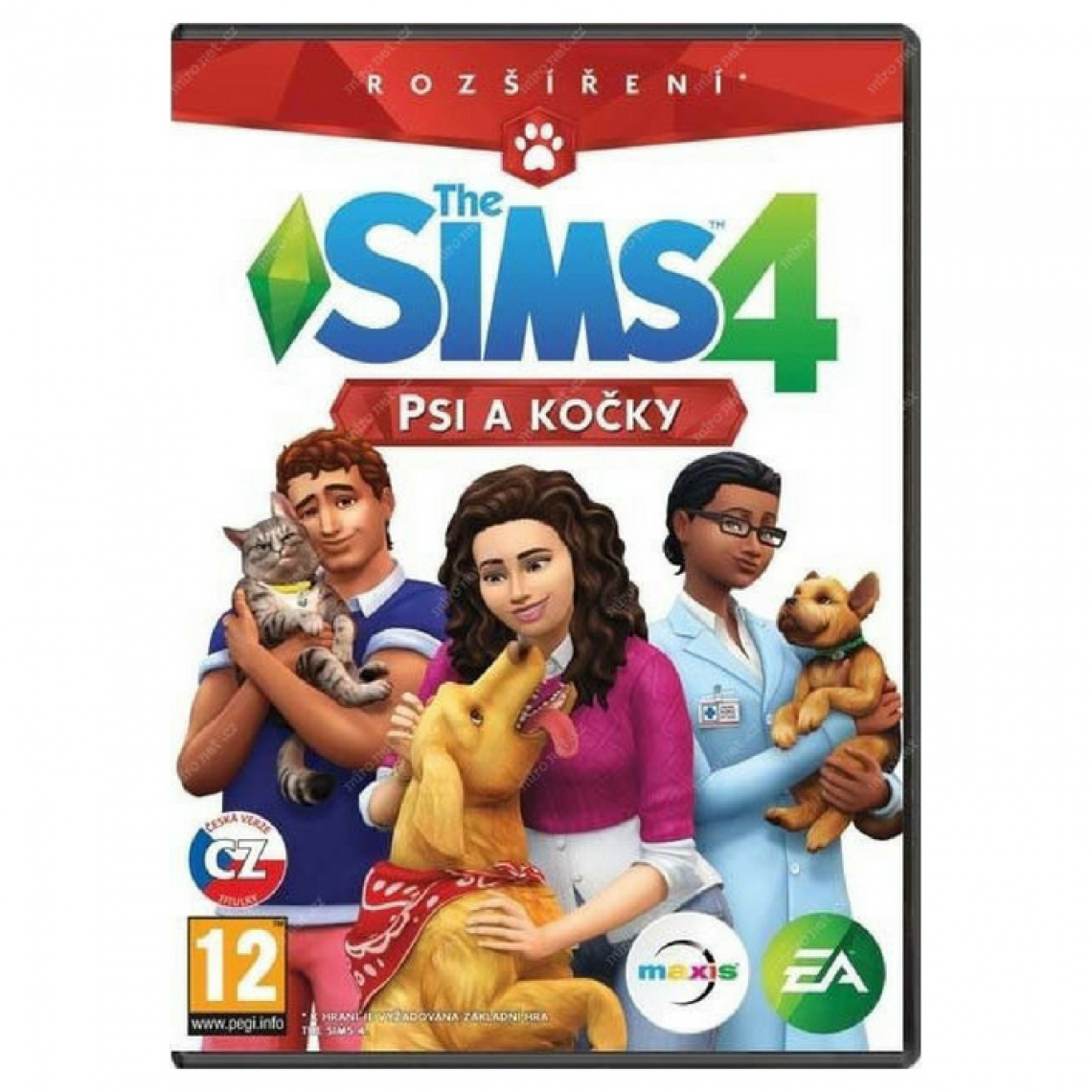 The Sims 4 mačky a psy