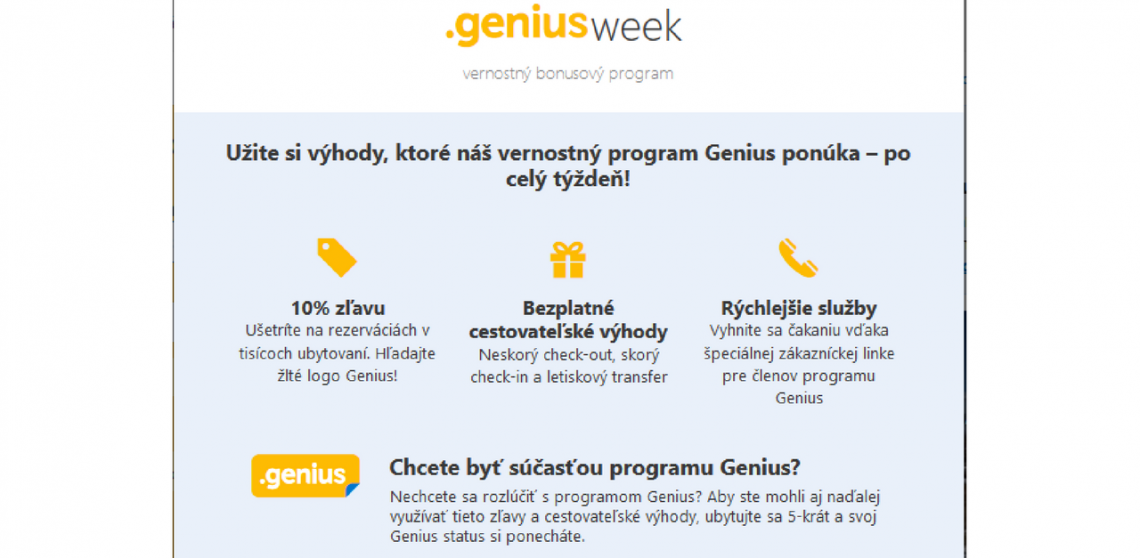 Genius program