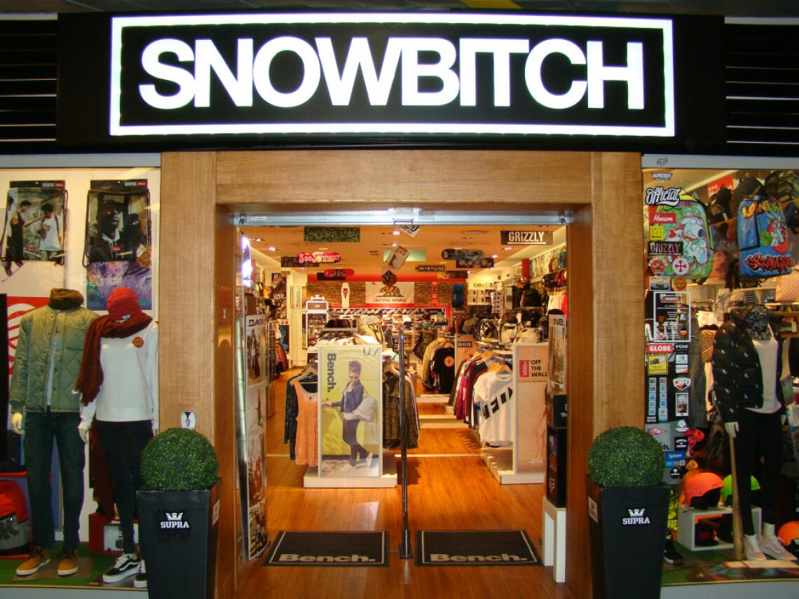 Snowbitch predajňa